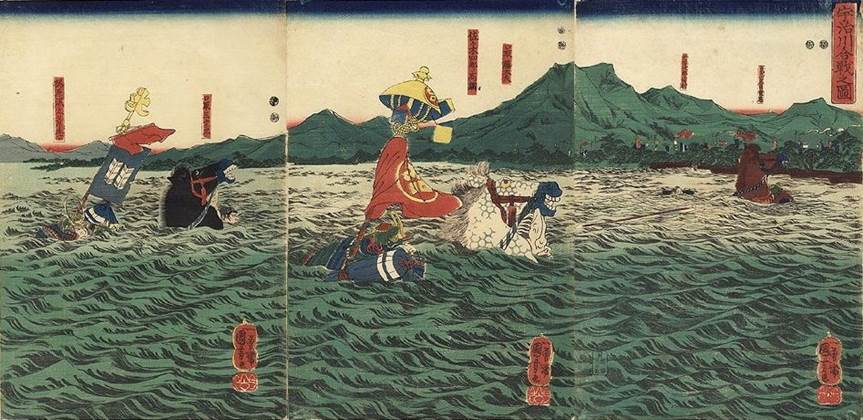 武士の戦い 版画 Kuniyoshi Project